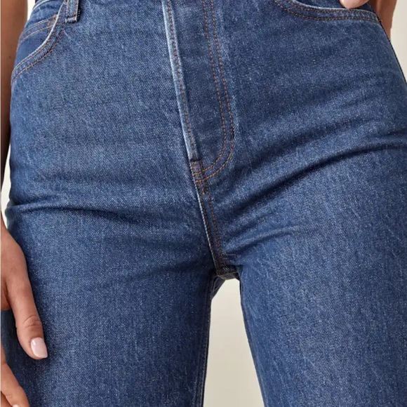 Reformation Cynthia High Rise Straight Leg Jeans size 27 - Picture 2 of 6